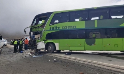 Accidente de tránsito con heridos y muertos camino a Colomi en agosto.