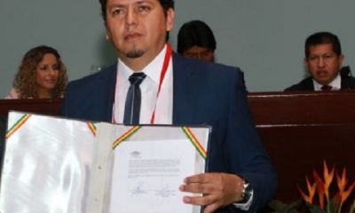 Óscar Barriga, presidente de YPFB. Foto: AN