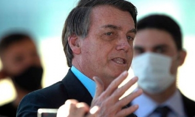 Jair Bolsonaro se mantiene aislado tras dar positivo al coronavirus. | Fuente: EFE