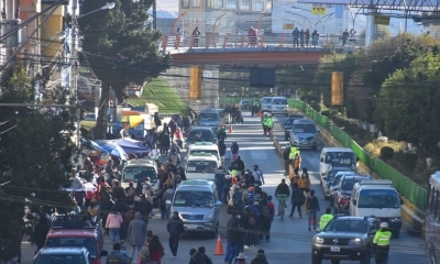 El trasporte en la ciudad de El Alto, imagen de referencia. / Fotos: APG
