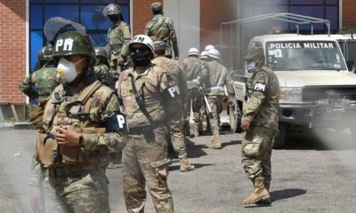 Efectivos militares patrullan las calles durante la pandemia. / Foto: Archivo