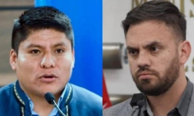 Leonardo Loza y Eduardo Del Castillo. Foto: composición