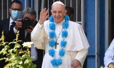 El papa Francisco visita el 