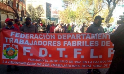  Federación Departamental de Trabajadores Fabriles de La Paz