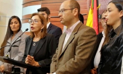 Legisladores de Creemos. 