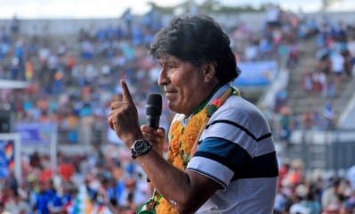 El expresidente Evo Morales