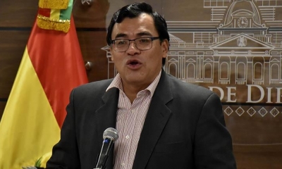 El diputado del MAS, Jerges Mercado. 