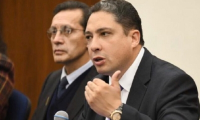 Héctor Arce, ministro de Justicia/Foto. RRSS