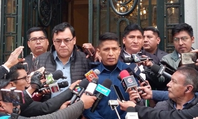 Los presidentes de la Cámara de Diputados y Senadores