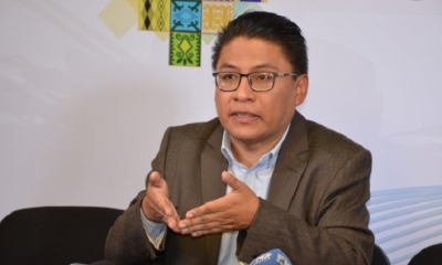 El ministro de Justicia, Iván Lima. 