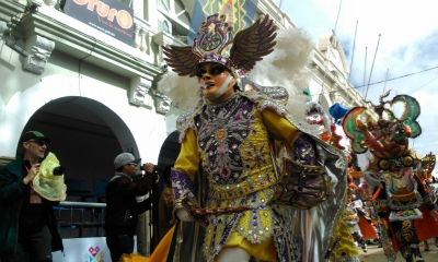 La diablada símbolo del carnval de Oruro/Foto. BTV