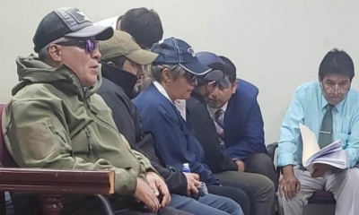 Efectivos policiales en la audiencia en el juzgado. | Fiscalía