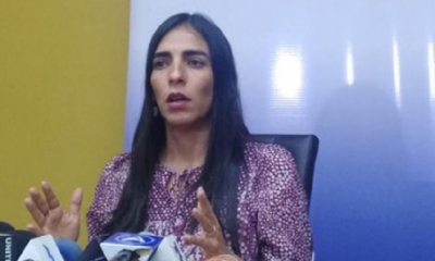 Gabriela Montaño, ministra de Salud/Foto. RRSS