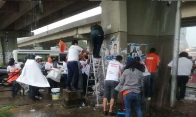 actividad de campaña de Gary Añez