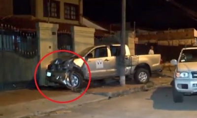 Así quedo la camioneta/Foto. Kandire