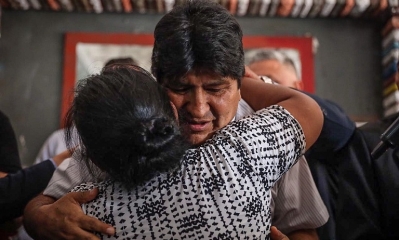 El expresidente Evo Morales. 