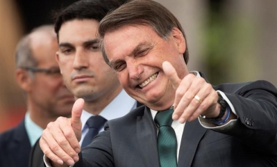 El presidente brasileño, Jair Bolsonaro