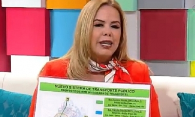 Angélica Sosa, presidenta del Concejo de Santa Cruz/Foto. Captura de pantalla