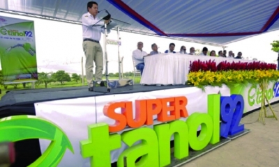 Así se presentó el  Súper Etanol 92/Foto. RRSS