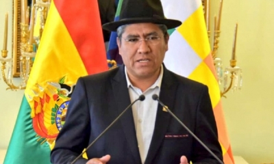 Diego Pary, canciller de Bolivia/Foto. RRSS