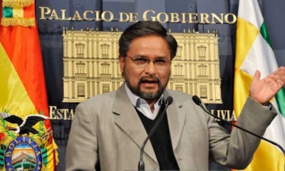 El ministro de la Presidencia, Alfredo Rada