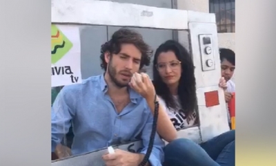 Tomaron de forma pacífica/Foto. Captura de pantalla