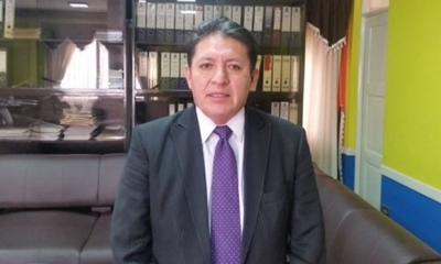 Mérida, alcalde de Quillacollo. Foto/RRSS