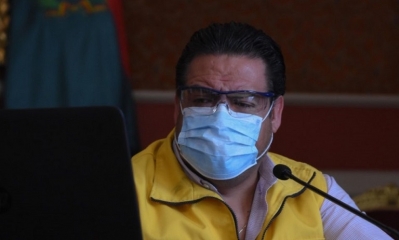 El alcalde de La Paz, Luis Revilla