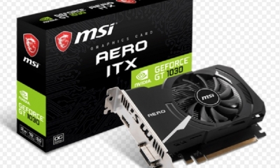Tarjeta gráfica NVIDIA GeForce GT 1030/Foto. LF