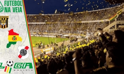 Escena del partido entre The Strongest y Nacional Potosí en el estadio Hernando Siles