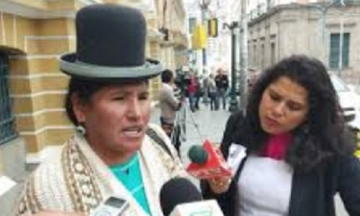 Asunta Quispe, diputada del MAS/Foto. RRSS
