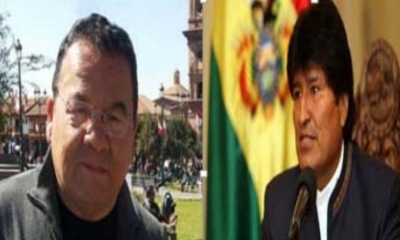 El Mandatario reaccionó a los mensajes en Twitter de los periodistas Mario Espinoza y Andrés Gómez.