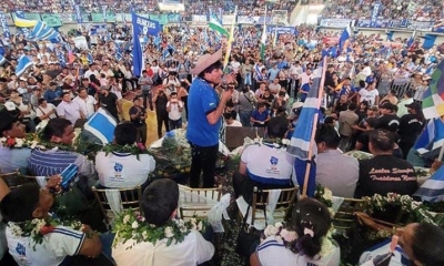 El expresidente de Bolivia, Evo Morales, en un acto público hace dos semanas. 