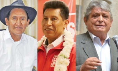 Faustino Challapa, Edwin Rodriguez y Jaime Paz Zamora/Foto. Kandire 