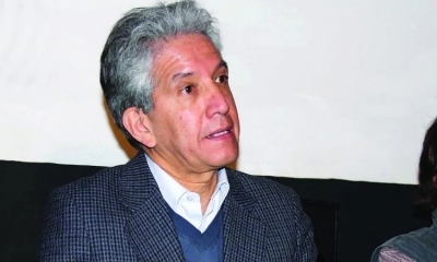 El exviceministro de Interculturalidad Cergio Prudencio.