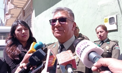  El coronel Walter Sosa, director nacional de Diprove. 