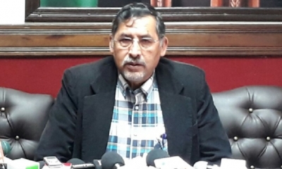 Héctor Hinojosa, Ministro de Trabajo/Foto. RRSS