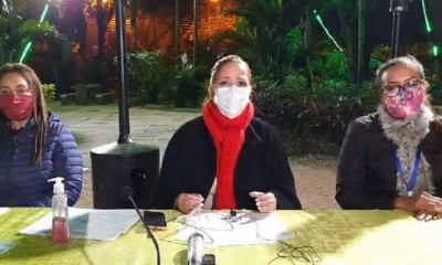 La alcaldesa interina de la ciudad de Santa Cruz, Angélica Sosa