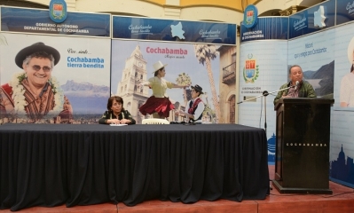 Dicha actividad se desarrollará, de horas 8:30 a 14:00, en el hotel Camino Plaza. Foto: Gobernación de Cochabamba