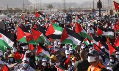 Palestinos protestan en valla de separación de Gaza con Israel por tercera vez esta semana