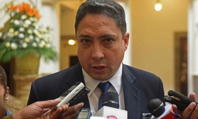 Héctor Arce, Ministro de Justicia. Foto: ABI