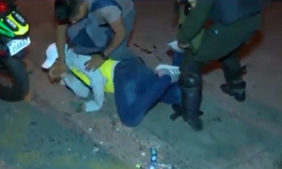 Se registraron daños humanos y materiales/Foto. Captura de pantalla 