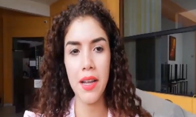 Gleisy Noguer, fue  Miss Bolivia Universo/Foto. Captura de pantalla