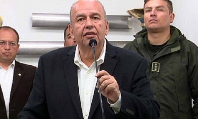 El ministro de Gobierno, Arturo Murillo