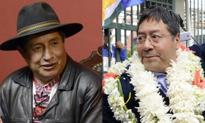 Rafael Quispe y Luis Arce Catacora. | Agencias