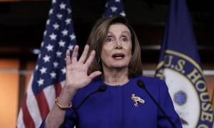 La presidenta de la Cámara de Representantes de EE.UU., Nancy Pelosi.
