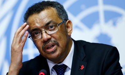 El director general de la OMS, Tedros Adhanom Ghebreyesus