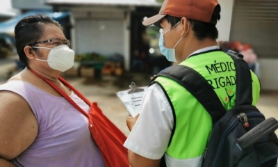 En el primer día de la actividad se detectaron 100 casos con síntomas de Covid-19, y se entregaron 200.000 kits de medicamentos esenciales | La Razón