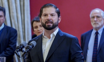 Gabriel Boric, presidente de Chile.
