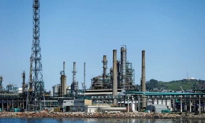 Una refinería de ANCAP en Montevideo/Foto. Reuters